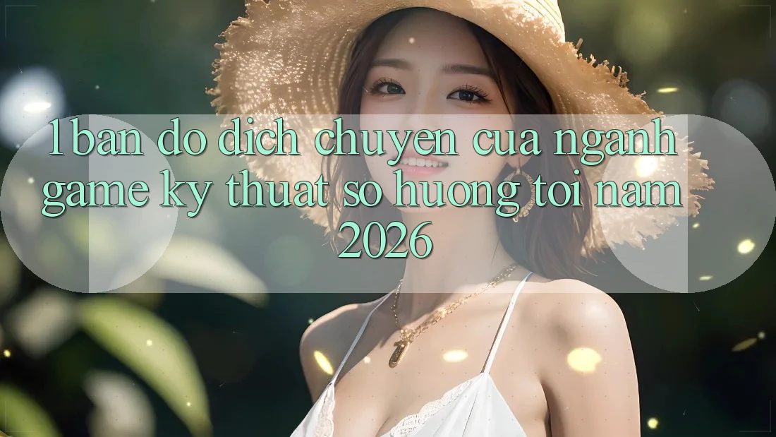 1. Bản Đồ Dịch Chuyển Của Ngành Game Kỹ Thuật Số Hướng Tới Năm 2026 1. Bản Đồ Dịch Chuyển Của Ngành Game Kỹ Thuật Số Hướng Tới Năm 2026