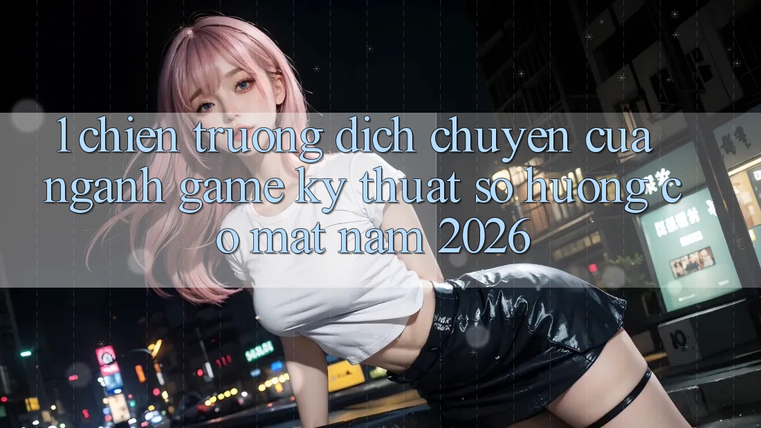 1. Chiến trường Dịch Chuyển Của Ngành Game Kỹ Thuật Số Hướng Có mặt Năm 2026 1. Chiến trường Dịch Chuyển Của Ngành Game Kỹ Thuật Số Hướng Có mặt Năm 2026