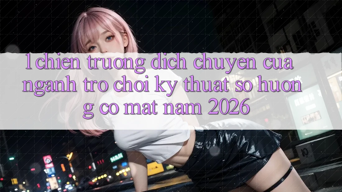 1. Chiến trường Dịch Chuyển Của Ngành Trò chơi Kỹ Thuật Số Hướng Có mặt Năm 2026