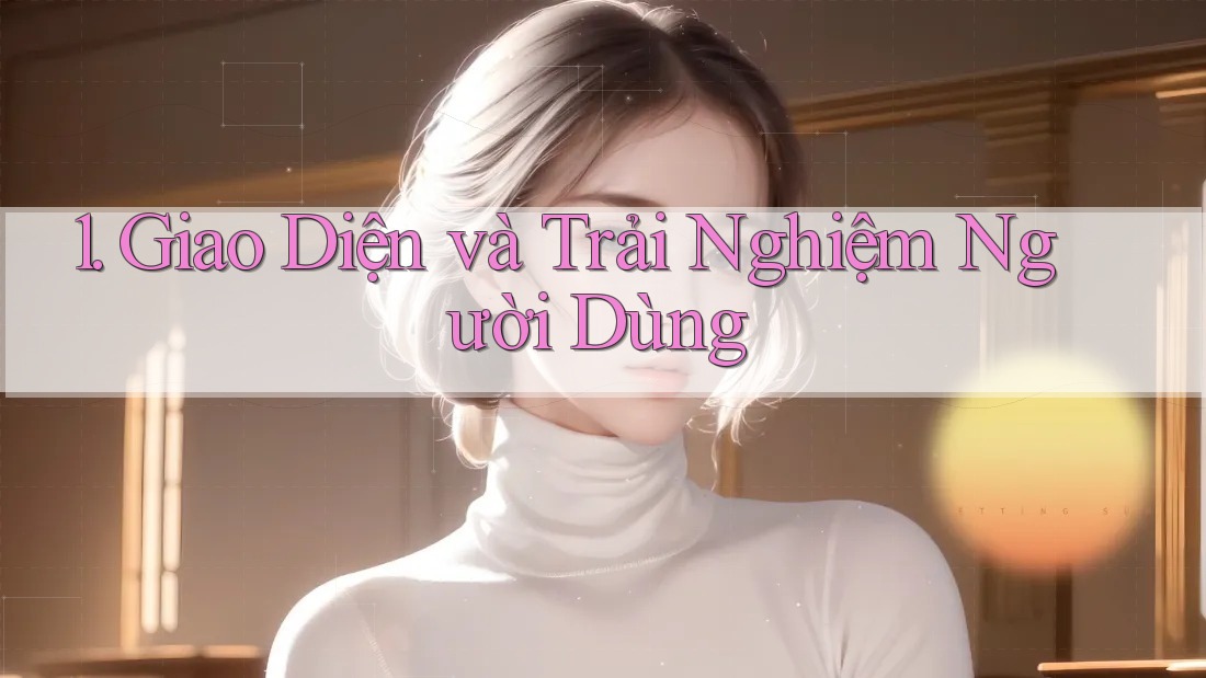 1. Giao diện và trải nghiệm người dùng