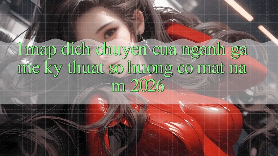 1. Map Dịch Chuyển Của Ngành Game Kỹ Thuật Số Hướng Có mặt Năm 2026 1. Map Dịch Chuyển Của Ngành Game Kỹ Thuật Số Hướng Có mặt Năm 2026
