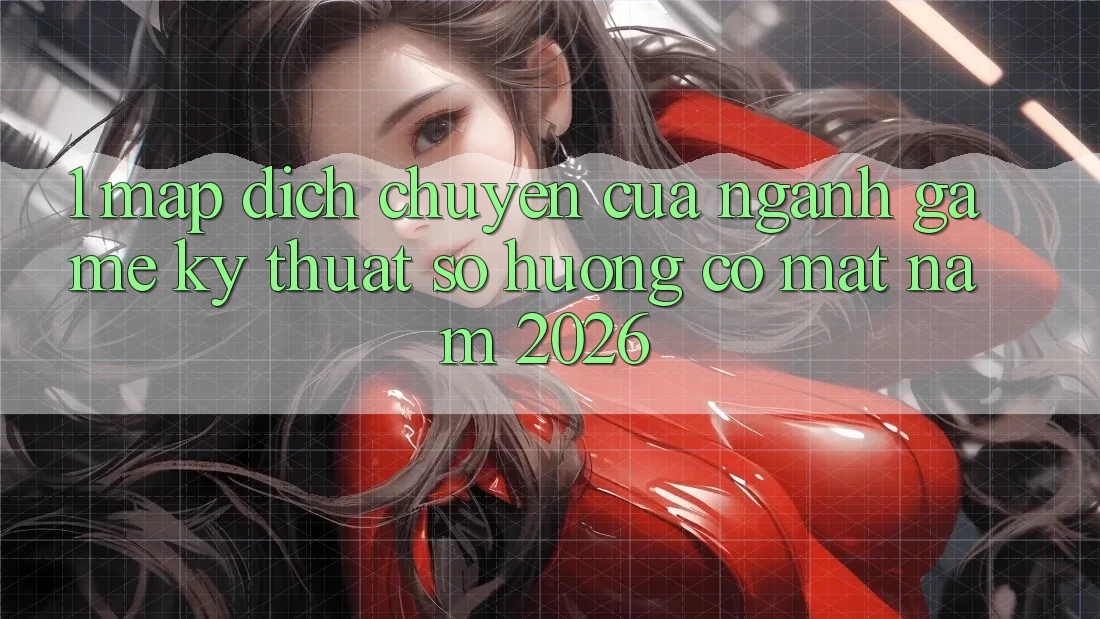 1. Map Dịch Chuyển Của Ngành Game Kỹ Thuật Số Hướng Có mặt Năm 2026 1. Map Dịch Chuyển Của Ngành Game Kỹ Thuật Số Hướng Có mặt Năm 2026