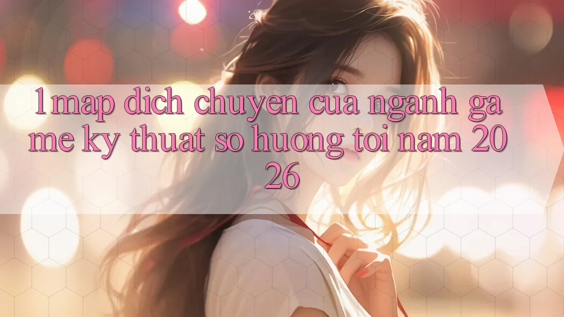 1. Map Dịch Chuyển Của Ngành Game Kỹ Thuật Số Hướng Tới Năm 2026