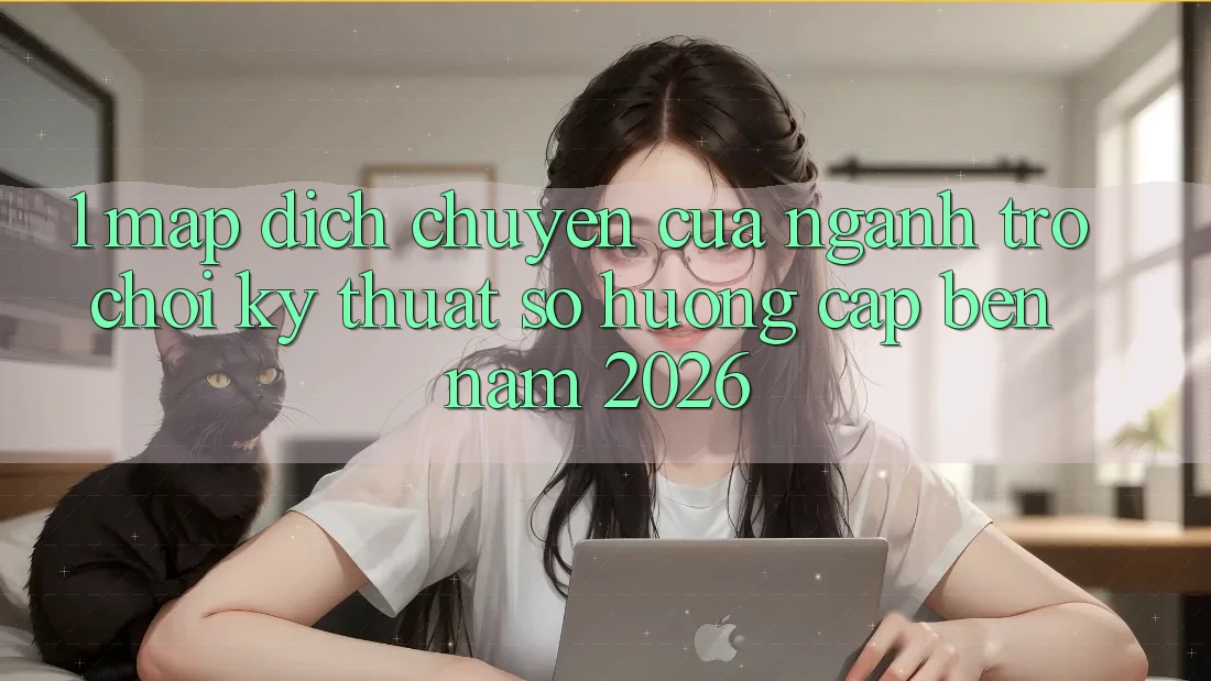 1. Map Dịch Chuyển Của Ngành Trò chơi Kỹ Thuật Số Hướng Cập bến Năm 2026 1. Map Dịch Chuyển Của Ngành Trò chơi Kỹ Thuật Số Hướng Cập bến Năm 2026
