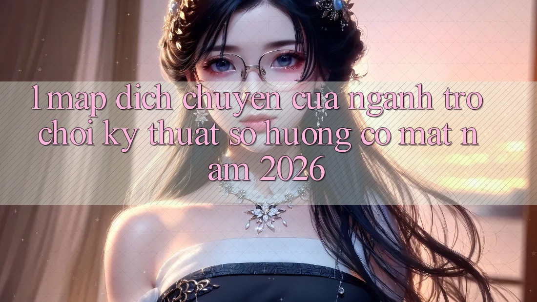 1. Map Dịch Chuyển Của Ngành Trò chơi Kỹ Thuật Số Hướng Có mặt Năm 2026 1. Map Dịch Chuyển Của Ngành Trò chơi Kỹ Thuật Số Hướng Có mặt Năm 2026