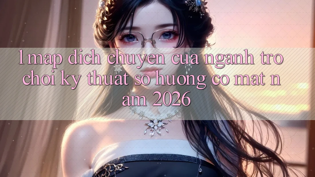 1. Map Dịch Chuyển Của Ngành Trò chơi Kỹ Thuật Số Hướng Có mặt Năm 2026 1. Map Dịch Chuyển Của Ngành Trò chơi Kỹ Thuật Số Hướng Có mặt Năm 2026