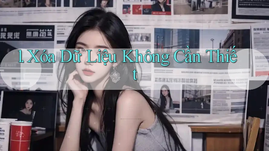 1. Xóa Dữ Liệu Không Cần Thiết 1. Xóa Dữ Liệu Không Cần Thiết