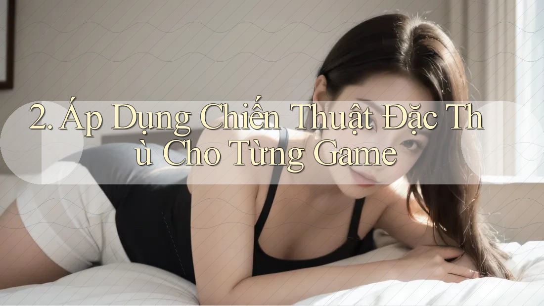 2. Áp Dụng Chiến Thuật Đặc Thù Cho Từng Game 2. Áp Dụng Chiến Thuật Đặc Thù Cho Từng Game
