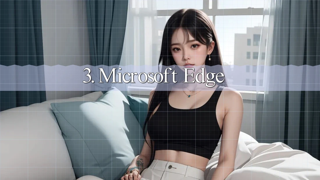 3. Microsoft Edge 3. Microsoft Edge