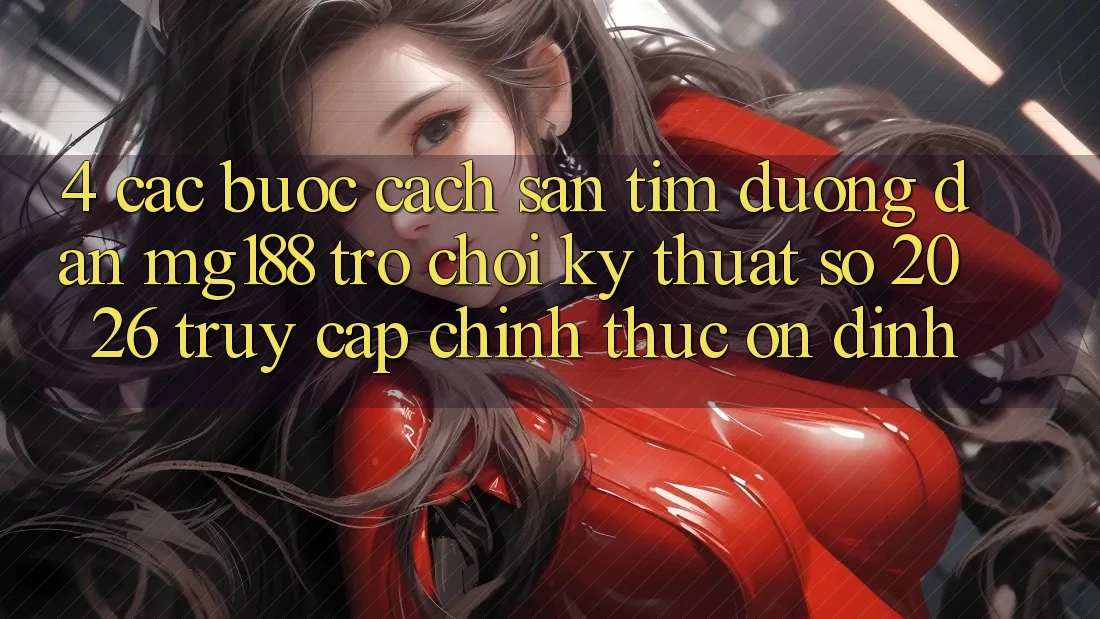 4. Các bước Cách Săn tìm Đường dẫn mg188 - Trò chơi Kỹ Thuật Số 2026 - Truy Cập Chính Thức Ổn định