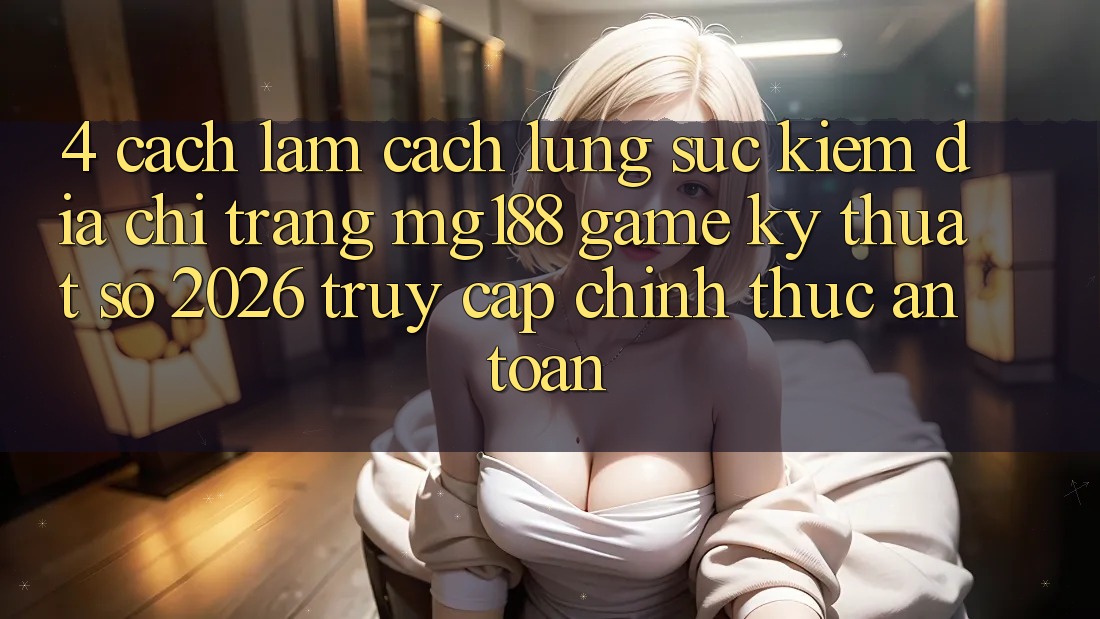 4. Cách làm Cách Lùng sục kiếm Địa chỉ trang mg188 - Game Kỹ Thuật Số 2026 - Truy Cập Chính Thức An Toàn 4. Cách làm Cách Lùng sục kiếm Địa chỉ trang mg188 - Game Kỹ Thuật Số 2026 - Truy Cập Chính Thức An Toàn