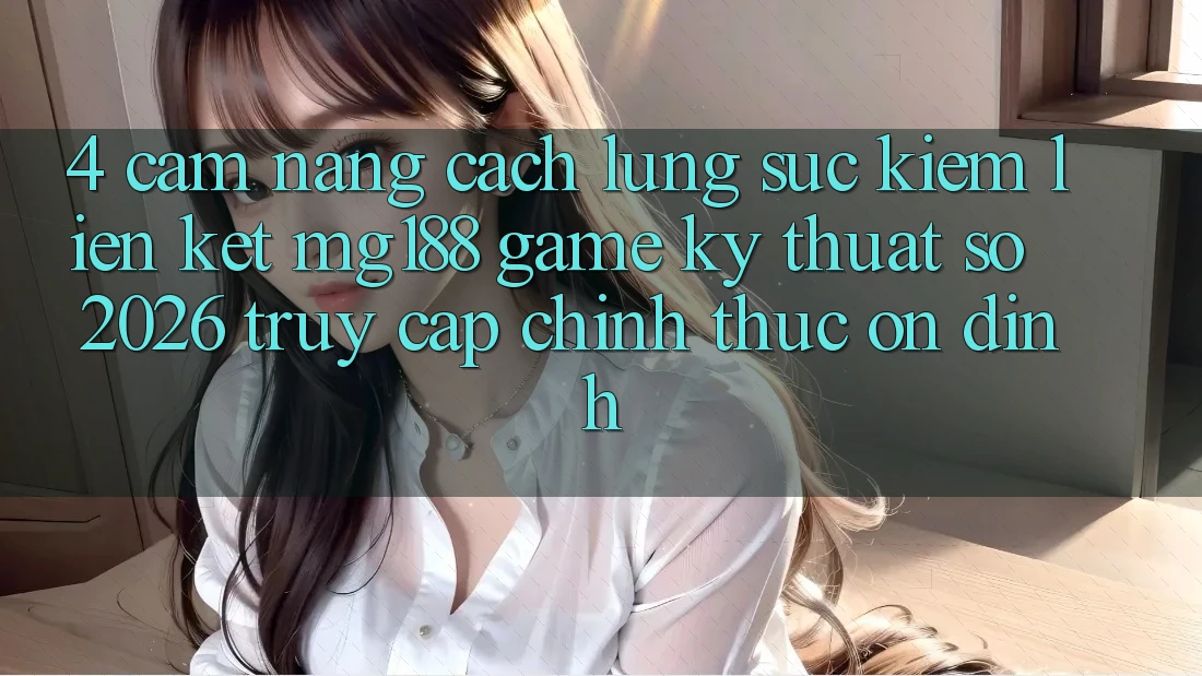 4. Cẩm nang Cách Lùng sục kiếm Liên kết mg188 - Game Kỹ Thuật Số 2026 - Truy Cập Chính Thức Ổn định