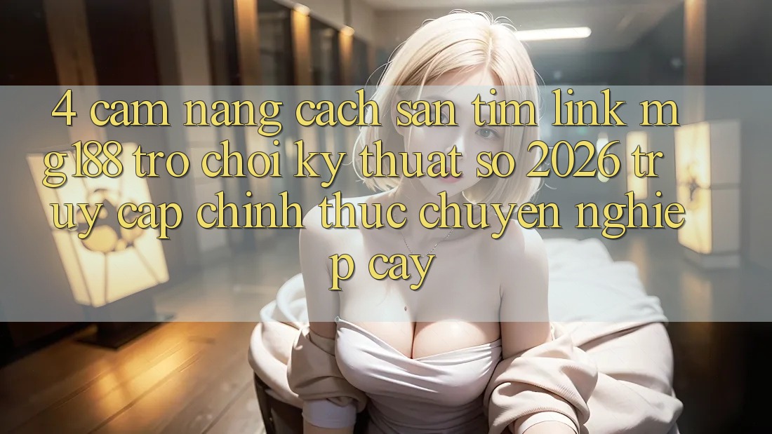 4. Cẩm nang Cách Săn tìm Link mg188 - Trò chơi Kỹ Thuật Số 2026 - Truy Cập Chính Thức Chuyên nghiệp cậy 4. Cẩm nang Cách Săn tìm Link mg188 - Trò chơi Kỹ Thuật Số 2026 - Truy Cập Chính Thức Chuyên nghiệp cậy