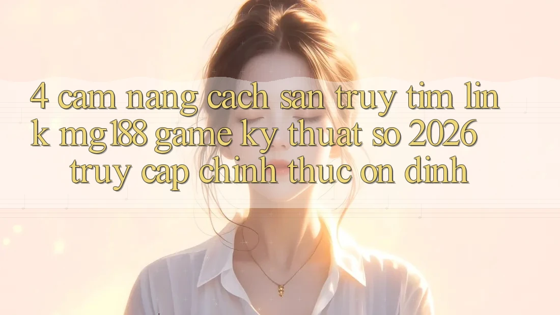 4. Cẩm nang Cách Săn truy tìm Link mg188 - Game Kỹ Thuật Số 2026 - Truy Cập Chính Thức Ổn định 4. Cẩm nang Cách Săn truy tìm Link mg188 - Game Kỹ Thuật Số 2026 - Truy Cập Chính Thức Ổn định