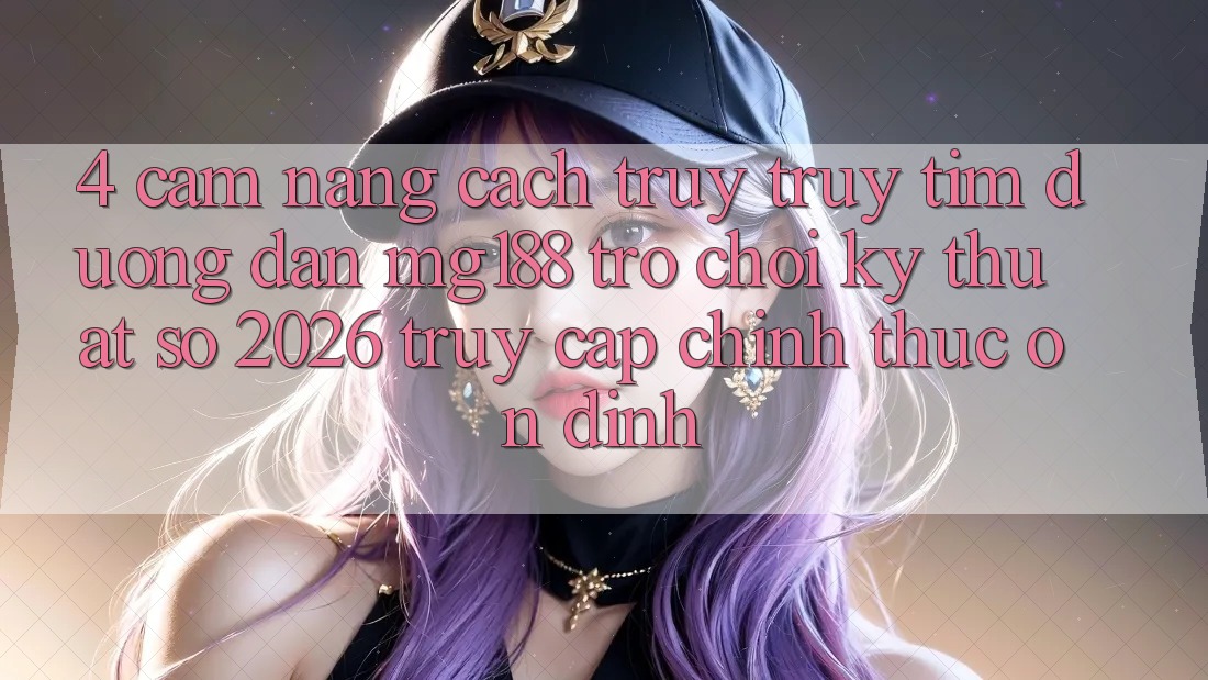 4. Cẩm nang Cách Truy truy tìm Đường dẫn mg188 - Trò chơi Kỹ Thuật Số 2026 - Truy Cập Chính Thức Ổn định 4. Cẩm nang Cách Truy truy tìm Đường dẫn mg188 - Trò chơi Kỹ Thuật Số 2026 - Truy Cập Chính Thức Ổn định