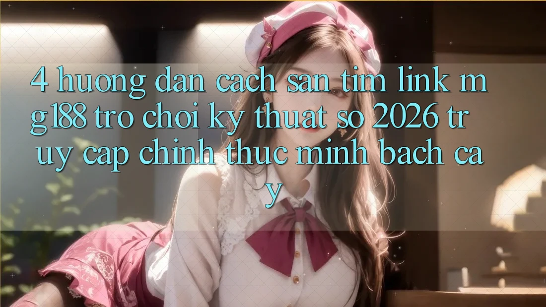 4. Hướng Dẫn Cách Săn tìm Link mg188 - Trò chơi Kỹ Thuật Số 2026 - Truy Cập Chính Thức Minh bạch cậy 4. Hướng Dẫn Cách Săn tìm Link mg188 - Trò chơi Kỹ Thuật Số 2026 - Truy Cập Chính Thức Minh bạch cậy