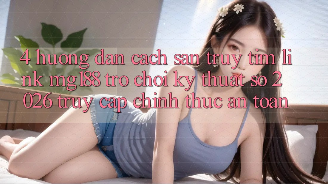 4. Hướng Dẫn Cách Săn truy tìm Link mg188 - Trò chơi Kỹ Thuật Số 2026 - Truy Cập Chính Thức An Toàn 4. Hướng Dẫn Cách Săn truy tìm Link mg188 - Trò chơi Kỹ Thuật Số 2026 - Truy Cập Chính Thức An Toàn