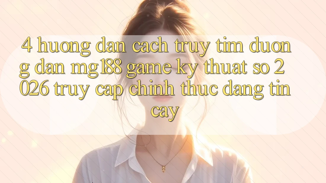 4. Hướng Dẫn Cách Truy tìm Đường dẫn mg188 - Game Kỹ Thuật Số 2026 - Truy Cập Chính Thức Đáng tin cậy 4. Hướng Dẫn Cách Truy tìm Đường dẫn mg188 - Game Kỹ Thuật Số 2026 - Truy Cập Chính Thức Đáng tin cậy