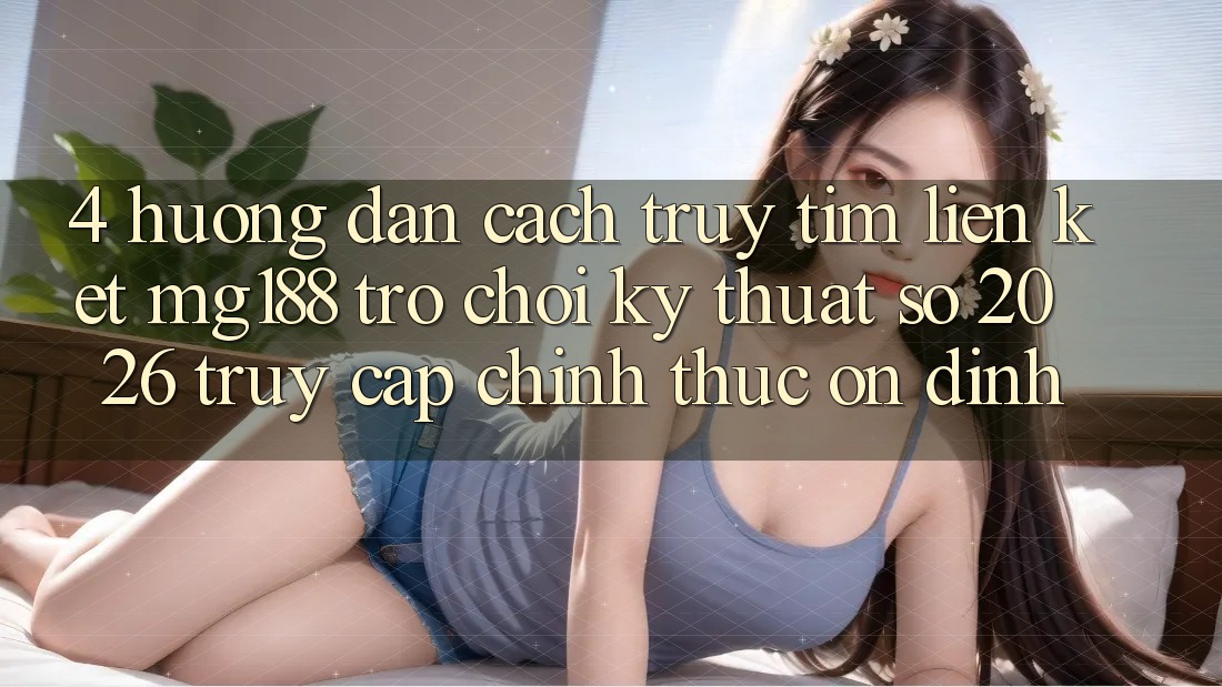 4. Hướng Dẫn Cách Truy tìm Liên kết mg188 - Trò chơi Kỹ Thuật Số 2026 - Truy Cập Chính Thức Ổn định 4. Hướng Dẫn Cách Truy tìm Liên kết mg188 - Trò chơi Kỹ Thuật Số 2026 - Truy Cập Chính Thức Ổn định