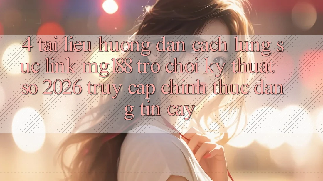 4. Tài liệu hướng dẫn Cách Lùng sục Link mg188 - Trò chơi Kỹ Thuật Số 2026 - Truy Cập Chính Thức Đáng tin cậy 4. Tài liệu hướng dẫn Cách Lùng sục Link mg188 - Trò chơi Kỹ Thuật Số 2026 - Truy Cập Chính Thức Đáng tin cậy