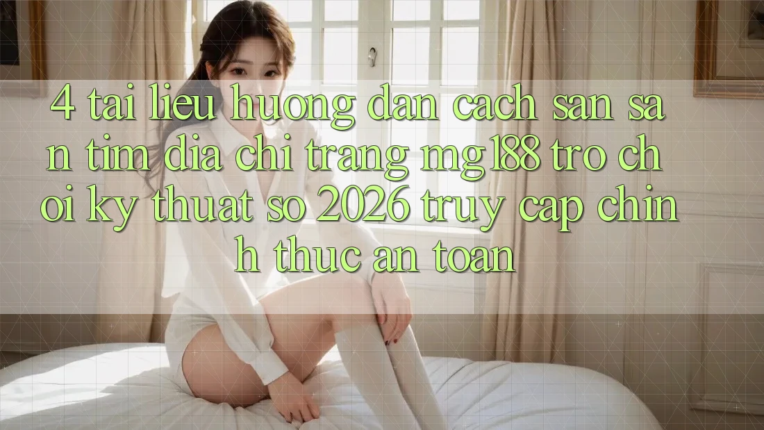 4. Tài liệu hướng dẫn Cách Săn săn tìm Địa chỉ trang mg188 - Trò chơi Kỹ Thuật Số 2026 - Truy Cập Chính Thức An Toàn 4. Tài liệu hướng dẫn Cách Săn săn tìm Địa chỉ trang mg188 - Trò chơi Kỹ Thuật Số 2026 - Truy Cập Chính Thức An Toàn