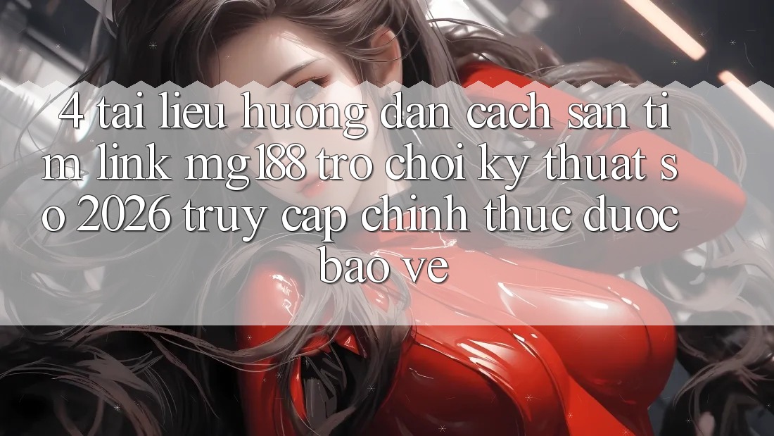 4. Tài liệu hướng dẫn Cách Săn tìm Link mg188 - Trò chơi Kỹ Thuật Số 2026 - Truy Cập Chính Thức Được bảo vệ 4. Tài liệu hướng dẫn Cách Săn tìm Link mg188 - Trò chơi Kỹ Thuật Số 2026 - Truy Cập Chính Thức Được bảo vệ