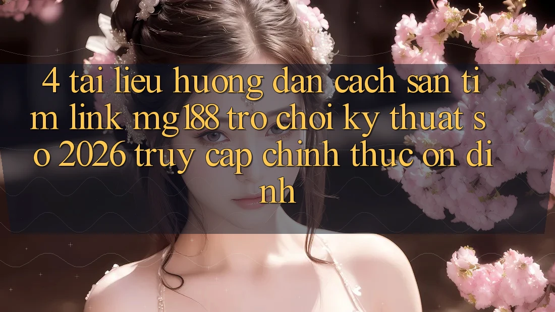 4. Tài liệu hướng dẫn Cách Săn tìm Link mg188 - Trò chơi Kỹ Thuật Số 2026 - Truy Cập Chính Thức Ổn định 4. Tài liệu hướng dẫn Cách Săn tìm Link mg188 - Trò chơi Kỹ Thuật Số 2026 - Truy Cập Chính Thức Ổn định