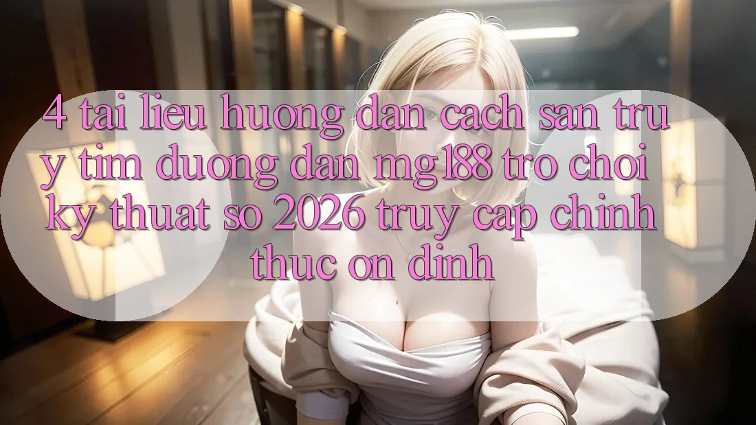 4. Tài liệu hướng dẫn Cách Săn truy tìm Đường dẫn mg188 - Trò chơi Kỹ Thuật Số 2026 - Truy Cập Chính Thức Ổn định 4. Tài liệu hướng dẫn Cách Săn truy tìm Đường dẫn mg188 - Trò chơi Kỹ Thuật Số 2026 - Truy Cập Chính Thức Ổn định