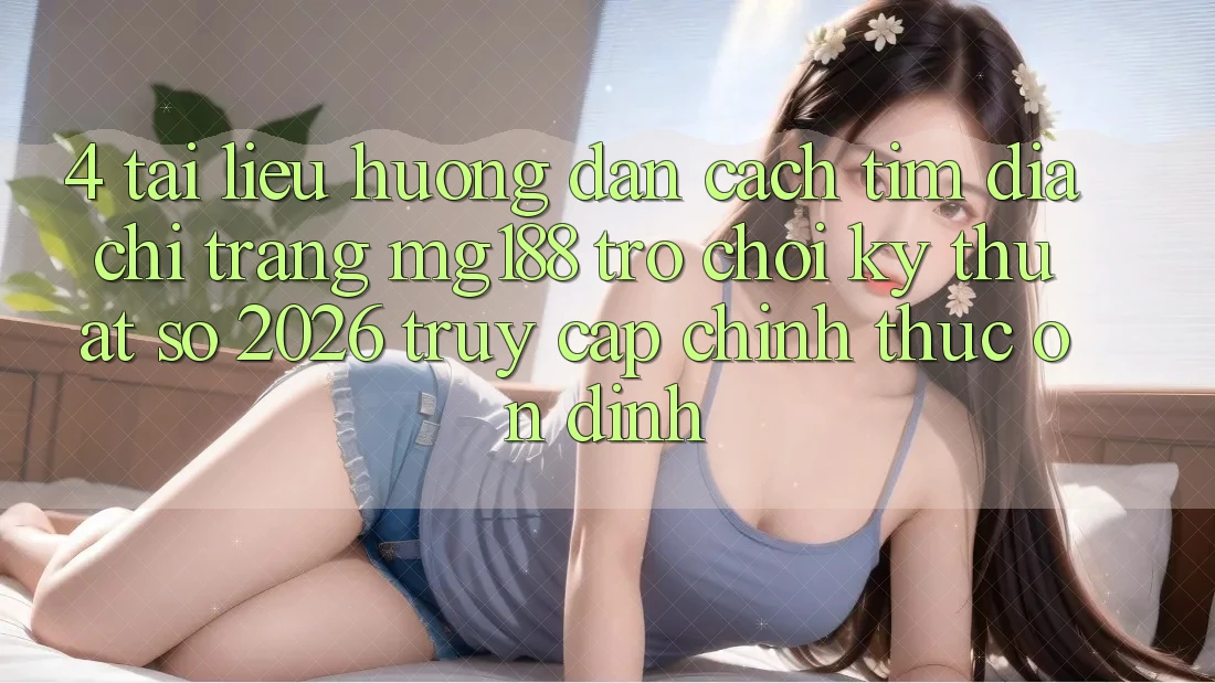 4. Tài liệu hướng dẫn Cách Tìm Địa chỉ trang mg188 - Trò chơi Kỹ Thuật Số 2026 - Truy Cập Chính Thức Ổn định 4. Tài liệu hướng dẫn Cách Tìm Địa chỉ trang mg188 - Trò chơi Kỹ Thuật Số 2026 - Truy Cập Chính Thức Ổn định