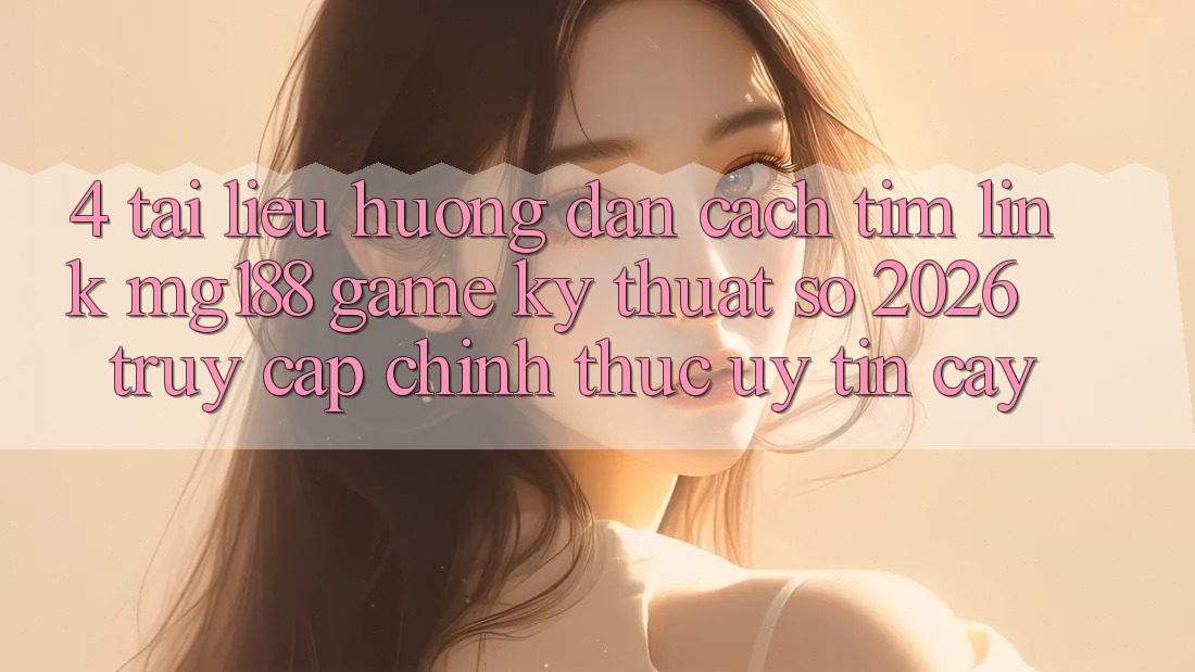 4. Tài liệu hướng dẫn Cách Tìm Link mg188 - Game Kỹ Thuật Số 2026 - Truy Cập Chính Thức Uy tín cậy 4. Tài liệu hướng dẫn Cách Tìm Link mg188 - Game Kỹ Thuật Số 2026 - Truy Cập Chính Thức Uy tín cậy