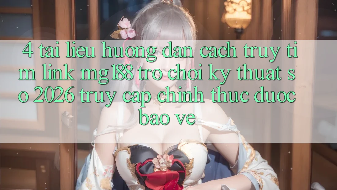 4. Tài liệu hướng dẫn Cách Truy tìm Link mg188 - Trò chơi Kỹ Thuật Số 2026 - Truy Cập Chính Thức Được bảo vệ 4. Tài liệu hướng dẫn Cách Truy tìm Link mg188 - Trò chơi Kỹ Thuật Số 2026 - Truy Cập Chính Thức Được bảo vệ