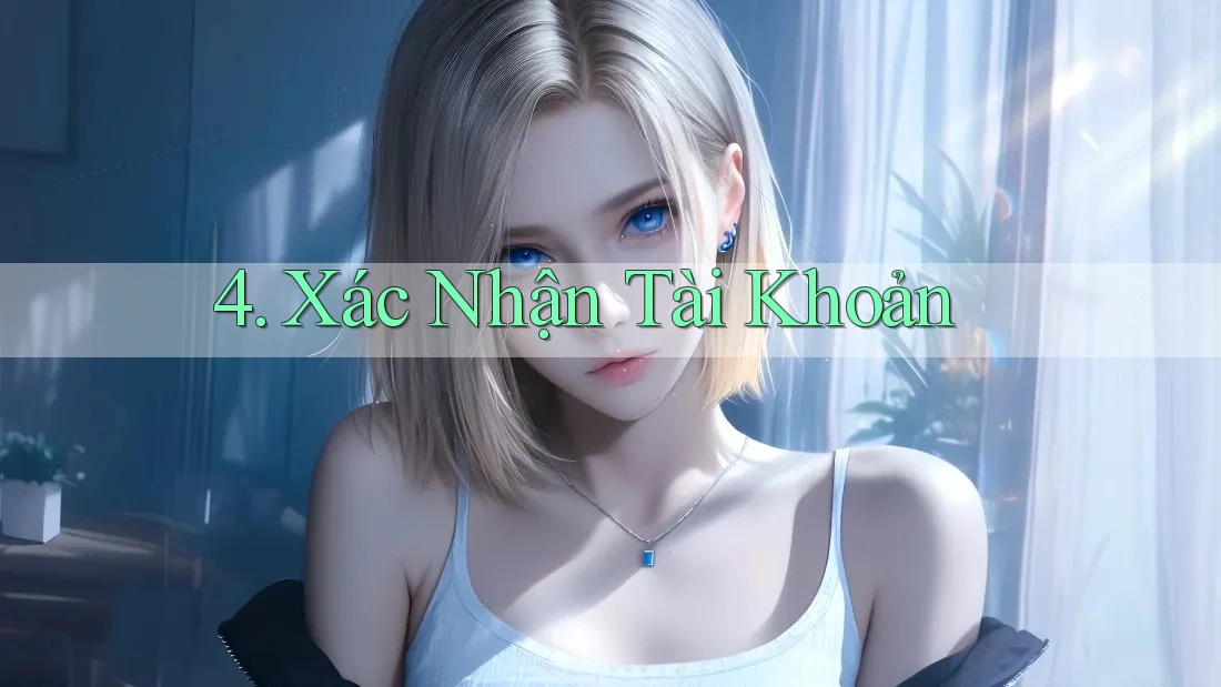 4. Xác Nhận Tài Khoản 4. Xác Nhận Tài Khoản