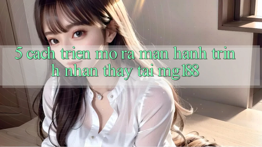 5. Cách triển mở ra màn Hành Trình Nhận thấy Tại mg188