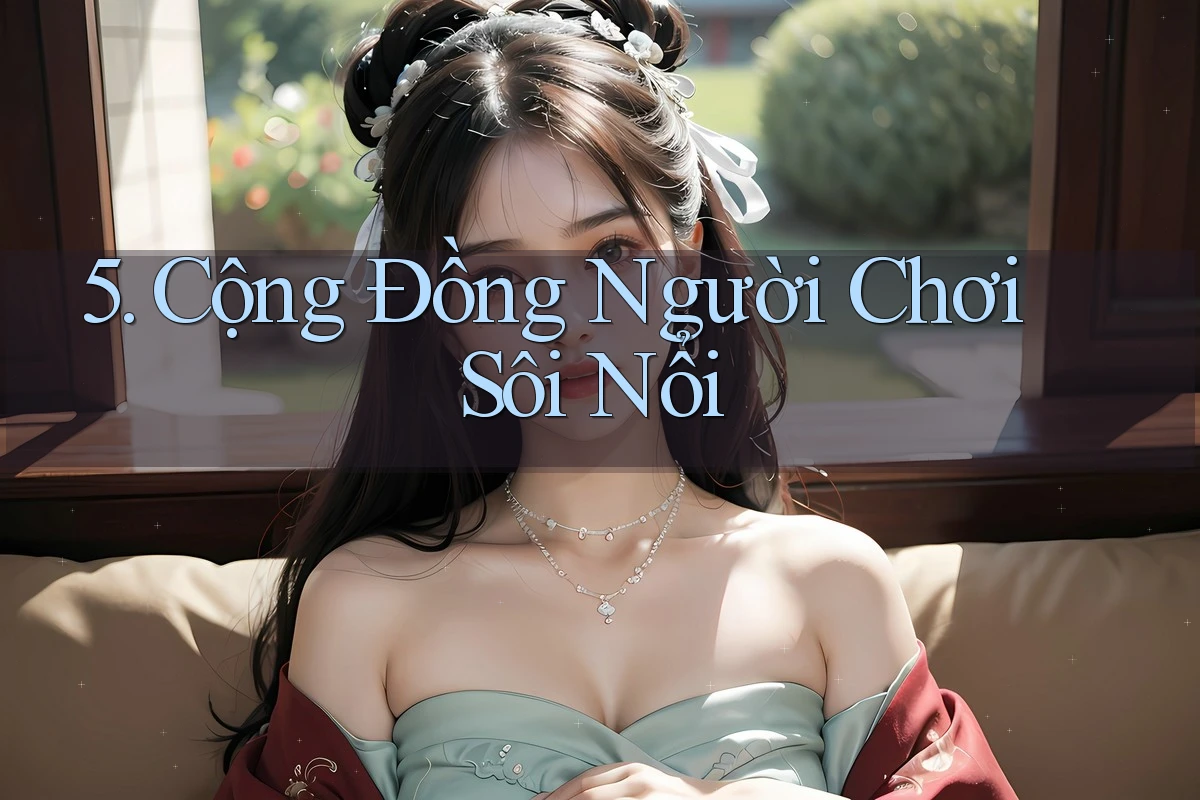 5. Cộng Đồng Người Chơi Sôi Nổi 5. Cộng Đồng Người Chơi Sôi Nổi