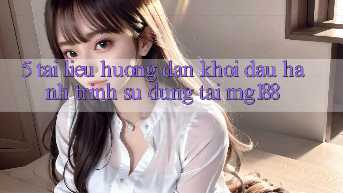 5. Tài liệu hướng dẫn Khởi đầu Hành Trình Sử dụng Tại mg188 5. Tài liệu hướng dẫn Khởi đầu Hành Trình Sử dụng Tại mg188