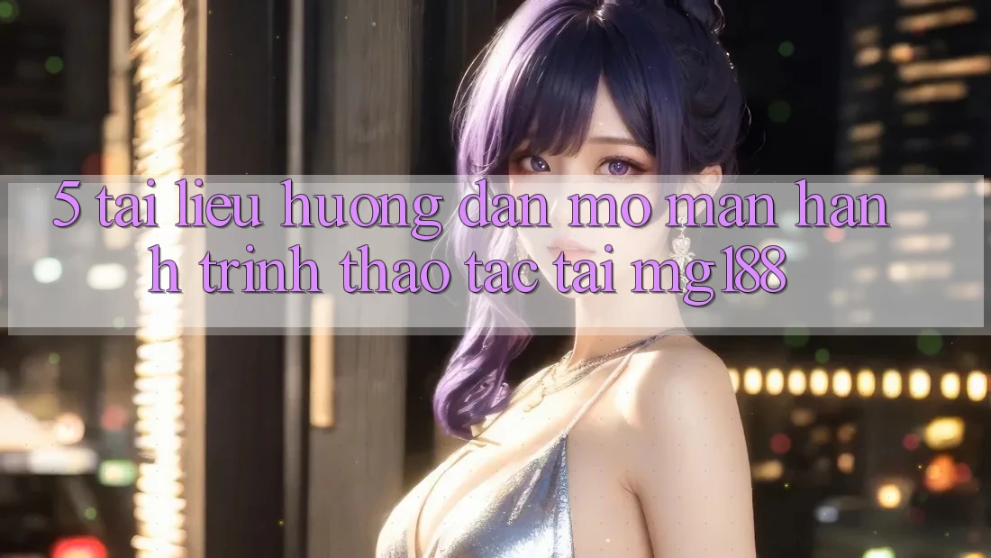 5. Tài liệu hướng dẫn Mở màn Hành Trình Thao tác Tại mg188