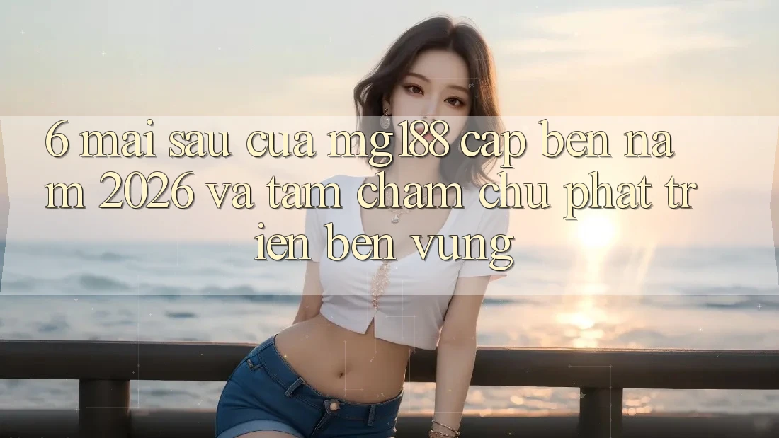 6. Mai sau Của mg188 Cập bến Năm 2026 Và Tầm Chăm chú Phát Triển Bền vững