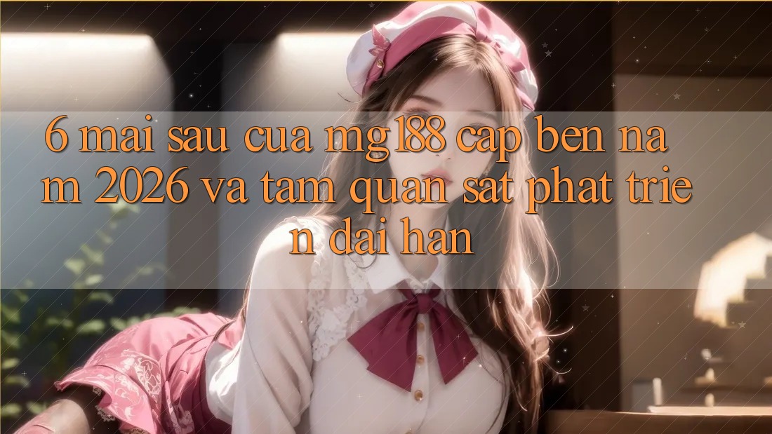 6. Mai sau Của mg188 Cập bến Năm 2026 Và Tầm Quan sát Phát Triển Dài hạn