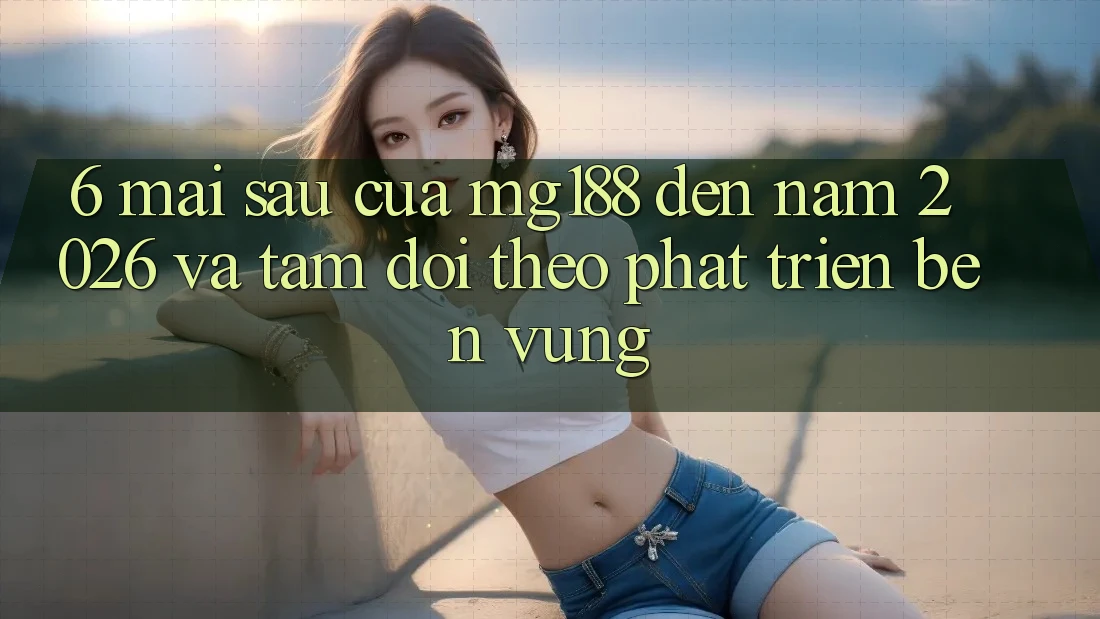 6. Mai sau Của mg188 Đến Năm 2026 Và Tầm Dõi theo Phát Triển Bền Vững 6. Mai sau Của mg188 Đến Năm 2026 Và Tầm Dõi theo Phát Triển Bền Vững