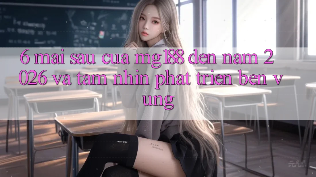 6. Mai sau Của mg188 Đến Năm 2026 Và Tầm Nhìn Phát Triển Bền vững 6. Mai sau Của mg188 Đến Năm 2026 Và Tầm Nhìn Phát Triển Bền vững