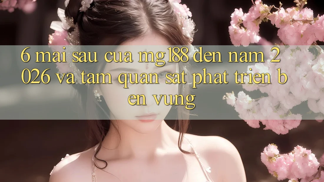 6. Mai sau Của mg188 Đến Năm 2026 Và Tầm Quan sát Phát Triển Bền vững 6. Mai sau Của mg188 Đến Năm 2026 Và Tầm Quan sát Phát Triển Bền vững