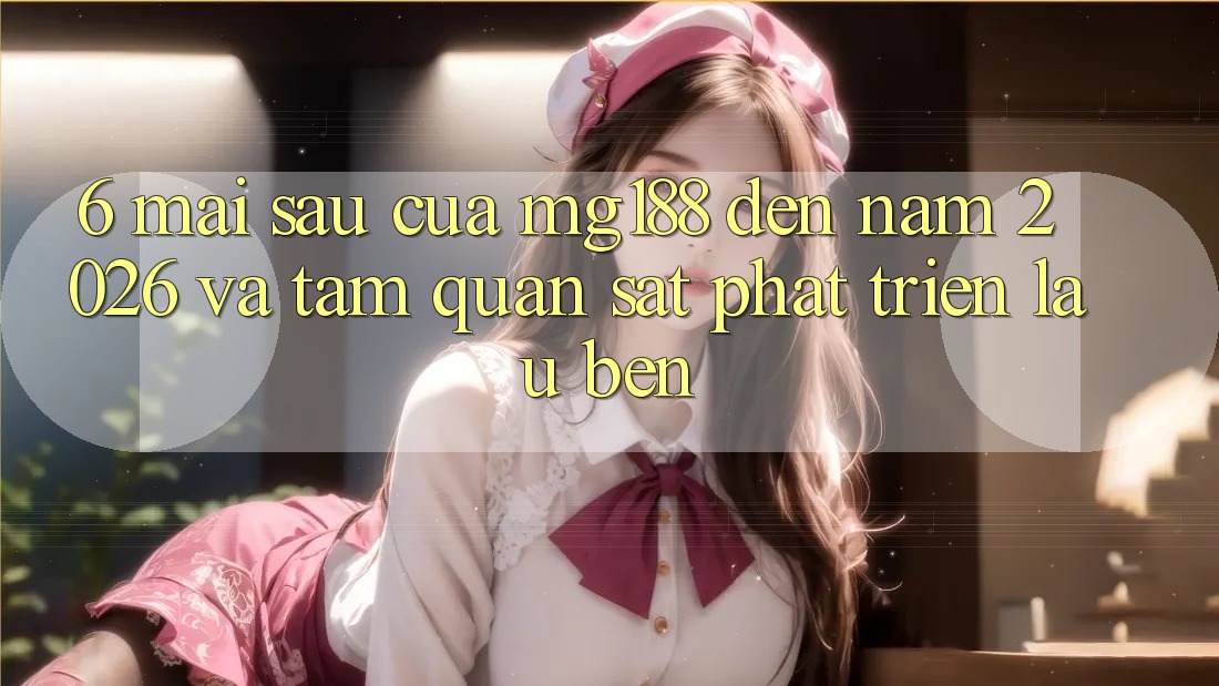 6. Mai sau Của mg188 Đến Năm 2026 Và Tầm Quan sát Phát Triển Lâu bền