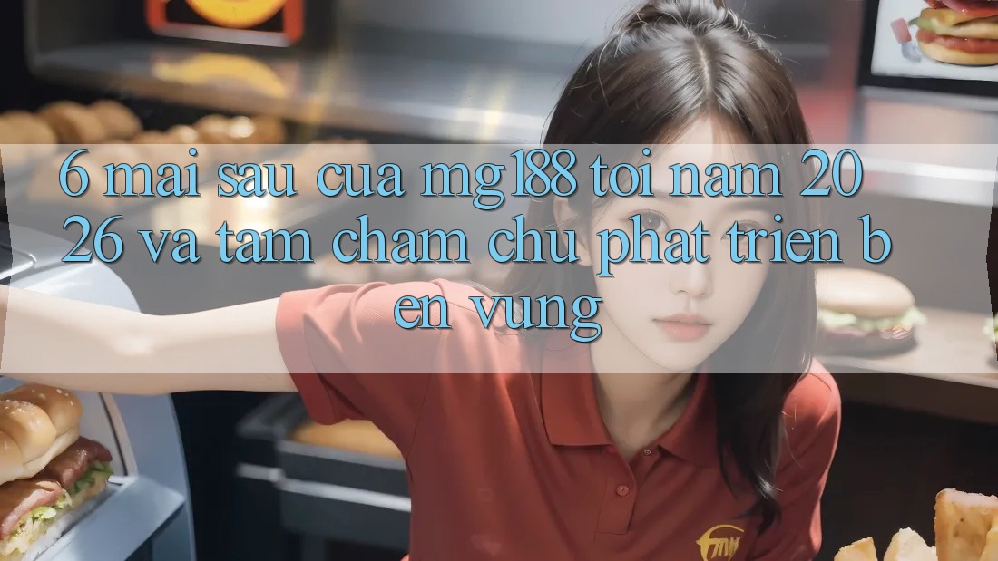 6. Mai sau Của mg188 Tới Năm 2026 Và Tầm Chăm chú Phát Triển Bền Vững 6. Mai sau Của mg188 Tới Năm 2026 Và Tầm Chăm chú Phát Triển Bền Vững