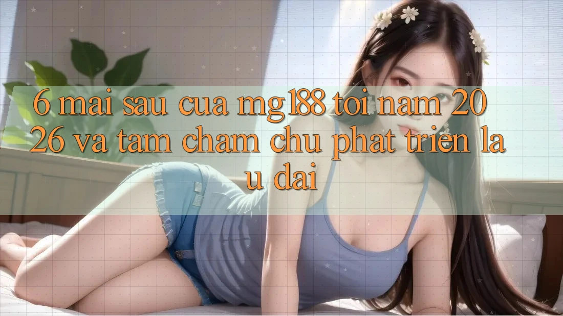 6. Mai sau Của mg188 Tới Năm 2026 Và Tầm Chăm chú Phát Triển Lâu dài 6. Mai sau Của mg188 Tới Năm 2026 Và Tầm Chăm chú Phát Triển Lâu dài
