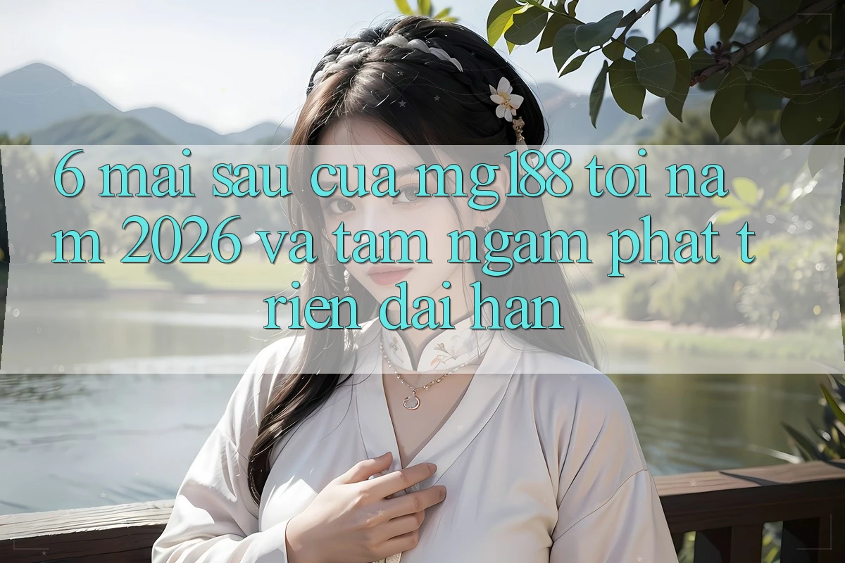 6. Mai sau Của mg188 Tới Năm 2026 Và Tầm Ngắm Phát Triển Dài hạn 6. Mai sau Của mg188 Tới Năm 2026 Và Tầm Ngắm Phát Triển Dài hạn