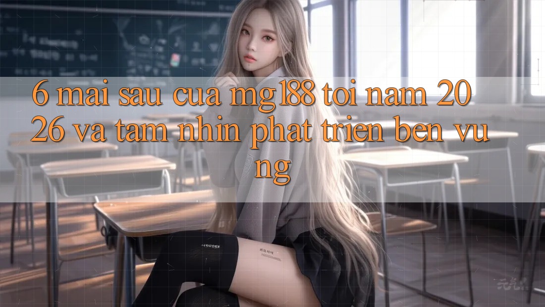 6. Mai sau Của mg188 Tới Năm 2026 Và Tầm Nhìn Phát Triển Bền Vững