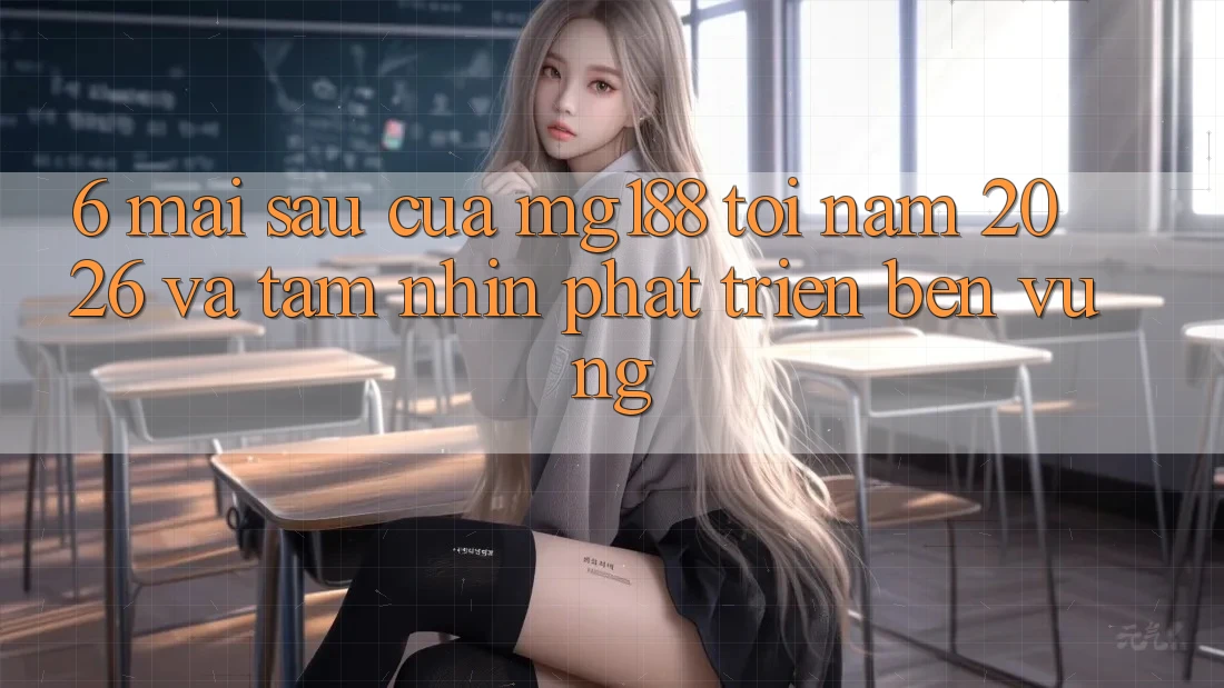 6. Mai sau Của mg188 Tới Năm 2026 Và Tầm Nhìn Phát Triển Bền Vững 6. Mai sau Của mg188 Tới Năm 2026 Và Tầm Nhìn Phát Triển Bền Vững