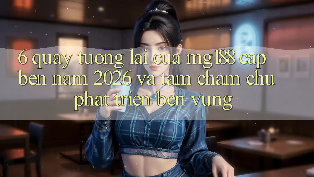 6. Quay tương lai Của mg188 Cập bến Năm 2026 Và Tầm Chăm chú Phát Triển Bền vững 6. Quay tương lai Của mg188 Cập bến Năm 2026 Và Tầm Chăm chú Phát Triển Bền vững