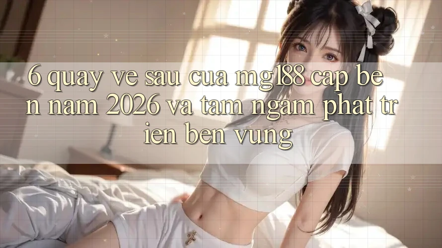 6. Quay về sau Của mg188 Cập bến Năm 2026 Và Tầm Ngắm Phát Triển Bền Vững 6. Quay về sau Của mg188 Cập bến Năm 2026 Và Tầm Ngắm Phát Triển Bền Vững