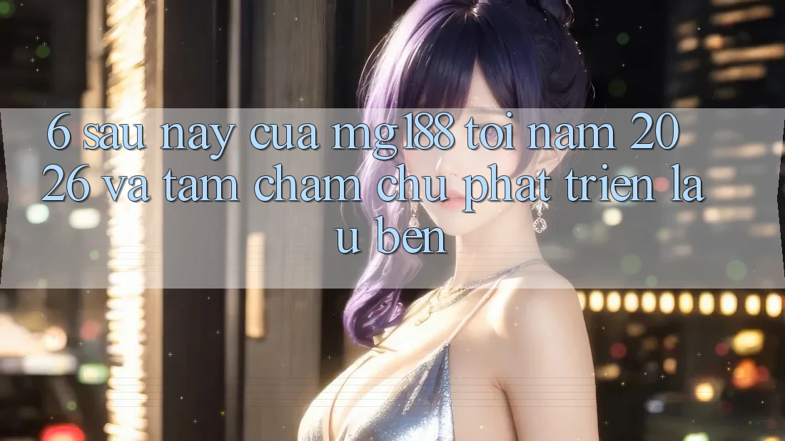 6. Sau này Của mg188 Tới Năm 2026 Và Tầm Chăm chú Phát Triển Lâu bền 6. Sau này Của mg188 Tới Năm 2026 Và Tầm Chăm chú Phát Triển Lâu bền